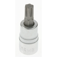 Sealey Ribe socket bit (m8) 3/8"dr 50mm AK6232.05