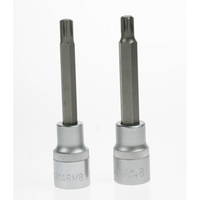 Sealey Ribe socket bit (m8) 1/2"dr 100mm AK6235.01