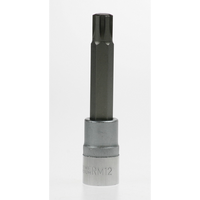 Sealey Ribe socket bit (m12) 1/2"dr 100mm AK6235.05