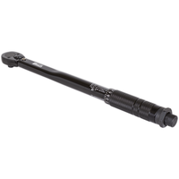 Sealey Micrometer Torque Wrench 3/8"Sq Drive Calibrated Black Series AK623B
