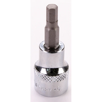 Sealey 3/8"Dr Hex Key Socket Bit H5 AK6240.02