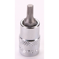 Sealey 1/4"Dr Spline Socket Bit M4 (Fully Polished) AK6241.01