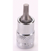Sealey 1/4"Dr Spline Socket Bit M4 (Fully Polished)