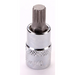 Sealey 1/4"Dr Spline Socket Bit M6 (Fully Polished)