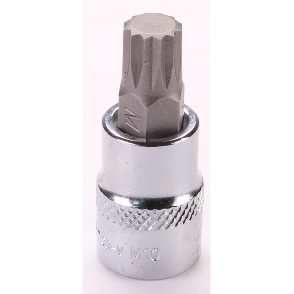 Sealey 3/8"Dr Spline Socket Bit M10 (Fully Polished)