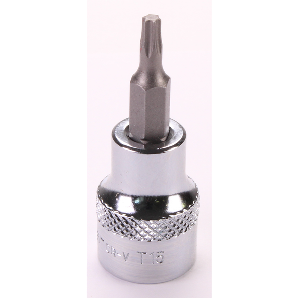 Sealey 3/8"Dr Trx-Star Socket Bit T15 (Fully Polished)
