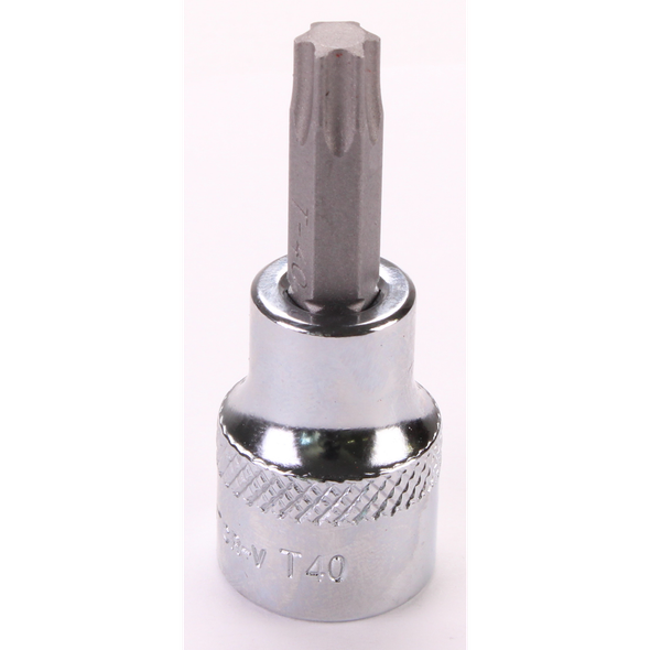 Sealey 3/8"Dr Trx-Star Socket Bit T40 (Fully Polished)