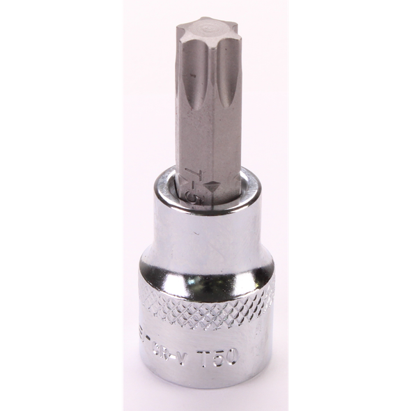 Sealey 3/8"Dr Trx-Star Socket Bit T50 (Fully Polished)