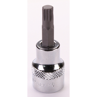 Sealey 3/8"Dr Spline Socket Bit M6 (Mirror Finish) AK6243.03