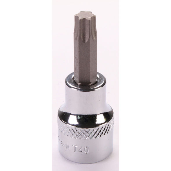 Sealey 3/8"Dr Trx-Star Socket Bit T40 (Mirror Finish)