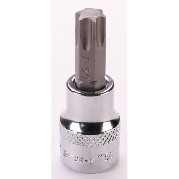 Sealey 3/8"Dr Trx-Star Socket Bit T50 (Mirror Finish)