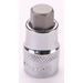 Sealey 3/8"Dr Hex Socket Bit 'Stubby' 10mm (Fully Polshed)