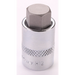 Sealey 3/8"Dr Hex Socket Bit 'Stubby' 12mm (Fully Polished)