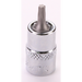 Sealey 1/4"Dr Trx-Star Socket Bit 'Stubby' T10(Mirror Finish)