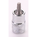 Sealey 1/4"Dr Trx-Star Socket Bit 'Stubby' T15 (Mirror Finish)