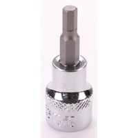 Sealey 3/8"Dr Hex Socket Bit Imperial 3/16" AK6246.07
