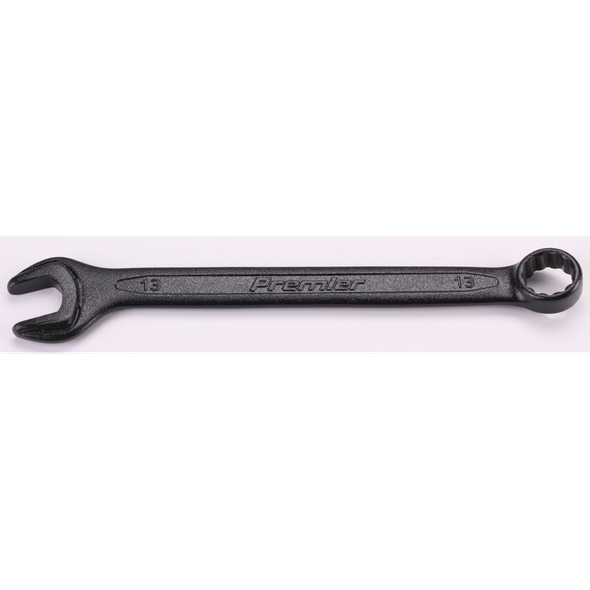 Sealey 15° Offset Open End/Ring Spanner 13mm 'Black Series'