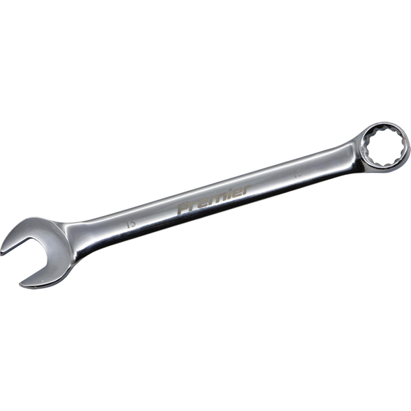 Sealey Combination Open & Ring Spanner 15mm (Fully Polished)