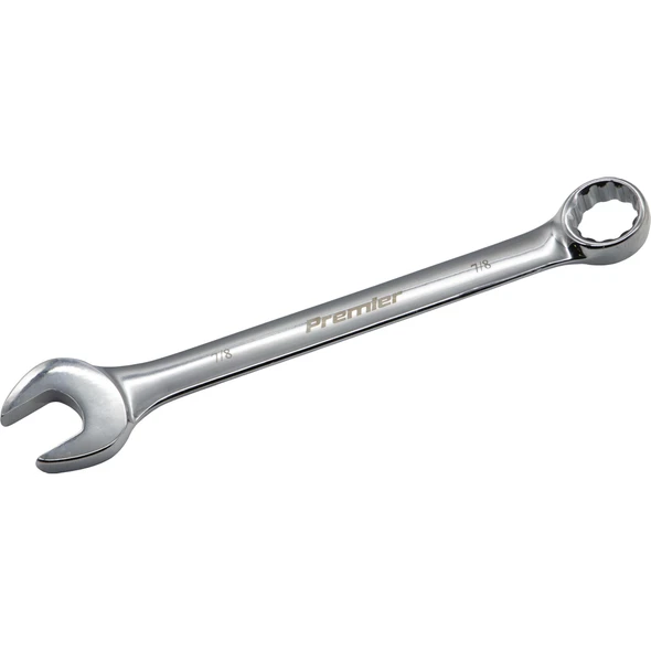 Sealey 7/8" Combination Open & Ring Spanner (Fully Polished)