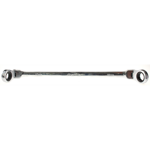 Sealey Flexi double end ratchet spanner 17x19mm