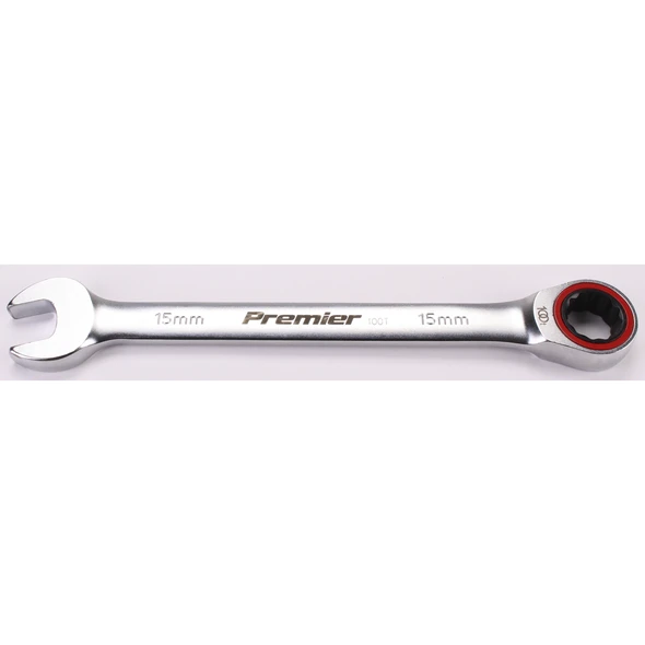 Sealey Ratchet Combination Spanner 15mm
