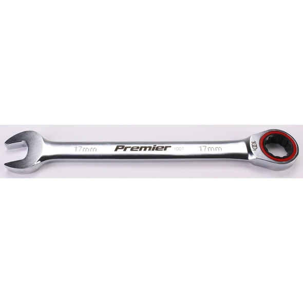 Sealey Ratchet Combination Spanner 17mm