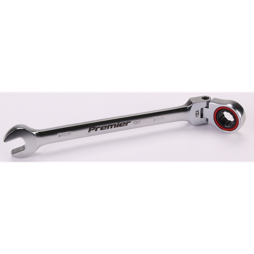 Sealey Flex-Head Ratchet Comb. Spanner 9mm