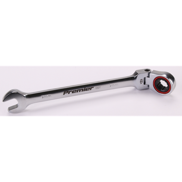 Sealey Flex-Head Ratchet Comb. Spanner 9mm