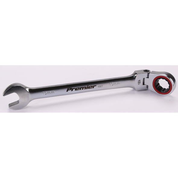 Sealey Flex-Head Ratchet Comb. Spanner 13mm