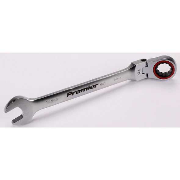 Sealey Flex-Head Ratchet Comb. Spanner 14mm