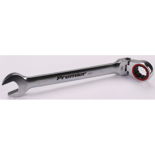 Sealey Flex-Head Ratchet Comb. Spanner 16mm