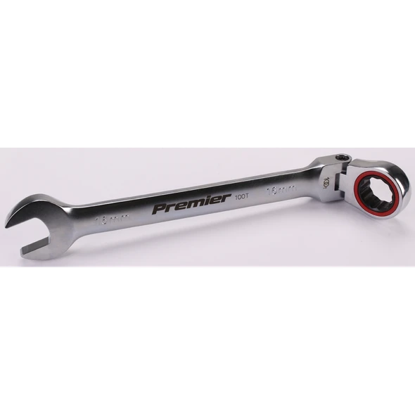 Sealey Flex-Head Ratchet Comb. Spanner 16mm