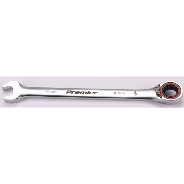 Sealey Reversible Ratchet Comb. Spanner 10mm