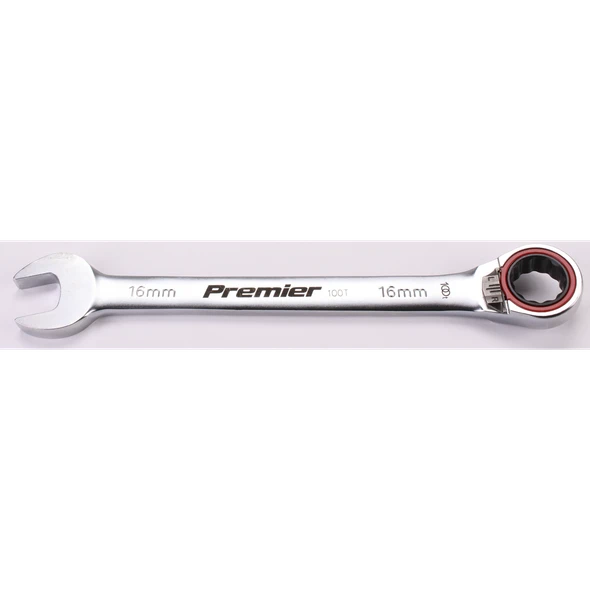 Sealey Reversible Ratchet Comb. Spanner 16mm