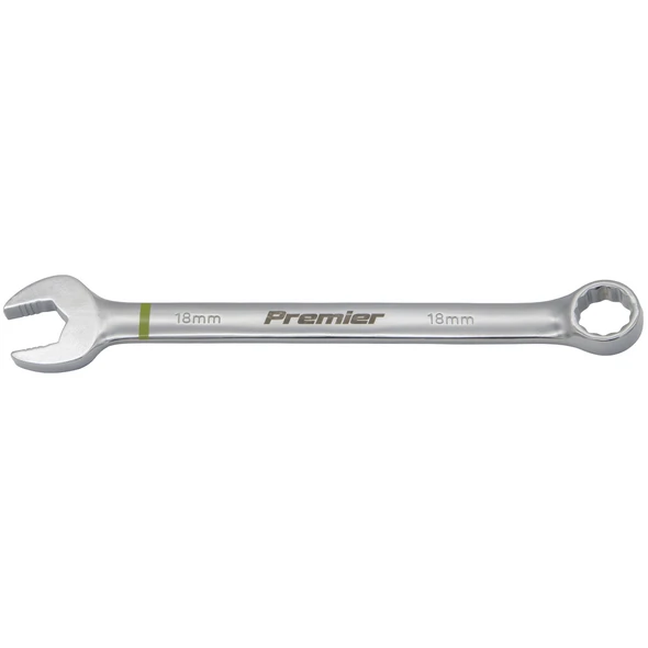 Sealey Combination Spanner 'Anti-Slip' 18mm (Platinum Series)