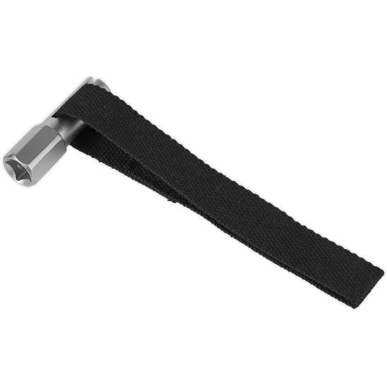 Sealey Oil Filter Strap Wrench 120mm Capacity 1/2"Sq Drive AK640 Sealey - Town Tools 