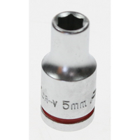 Sealey 1/4"dr socket 5mm AK64903.06