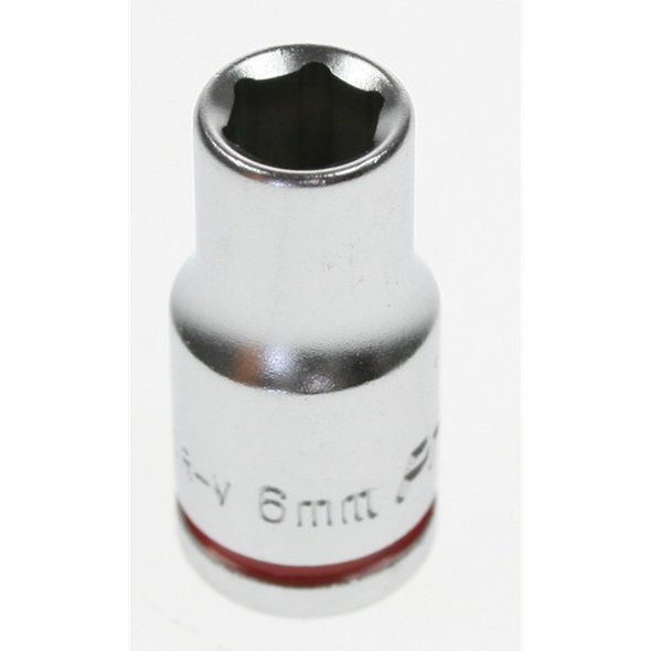 Sealey 1/4"dr socket 6mm