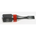 Sealey Slotted bit sl3 25mml 'dark orange' (impact grade)