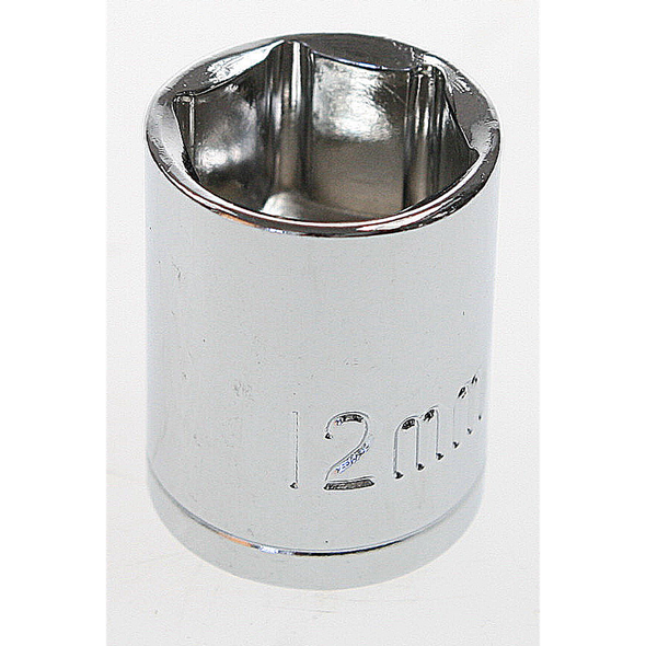 Sealey Socket 1/4"dr 12mm