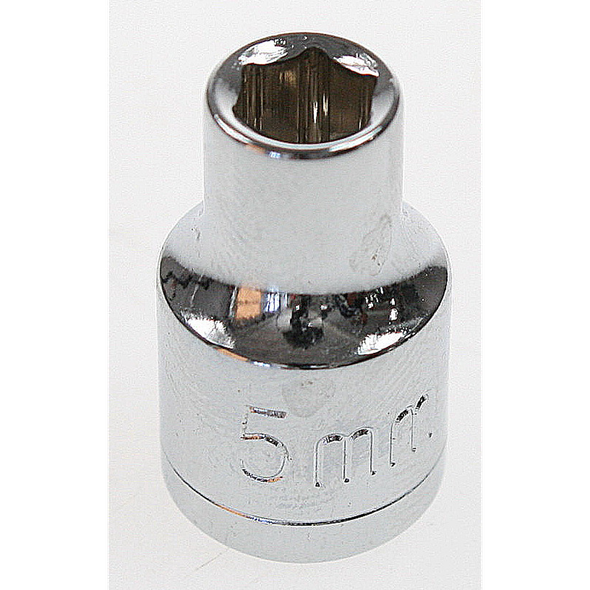 Sealey Socket 1/4"dr 5mm