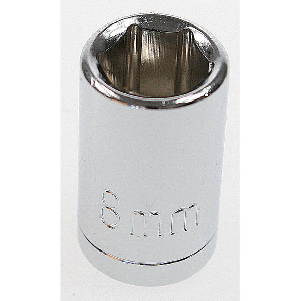 Sealey Socket 1/4"dr 8mm