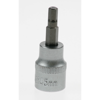 Sealey 3/8"dr hex bit socket 5mm AK656.V2-02