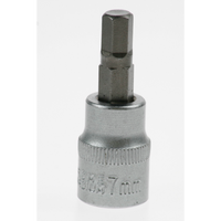 Sealey 3/8"dr hex bit socket 7mm AK656.V2-04