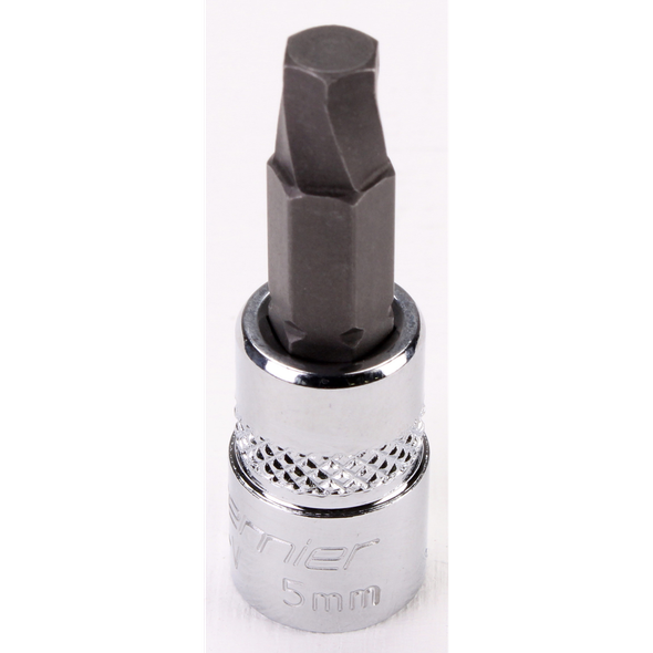 Sealey 1/4"Dr Hex Socket Bit (Lock-On) 5mm
