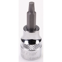 Sealey 3/8"Dr Hex Socket Bit (Lock-On) 4mm AK65601.02