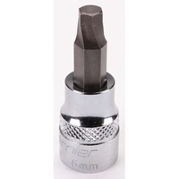 Sealey 3/8"Dr Hex Socket Bit (Lock-On) 6mm AK65601.04