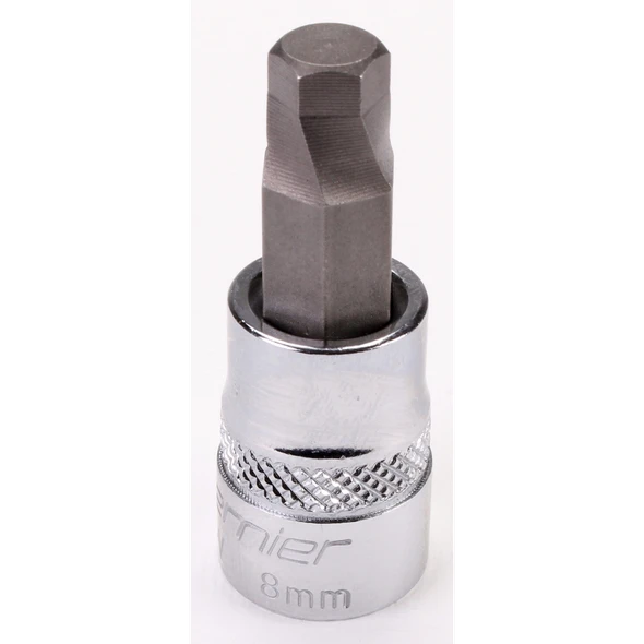 Sealey 3/8"Dr Hex Socket Bit (Lock-On) 8mm