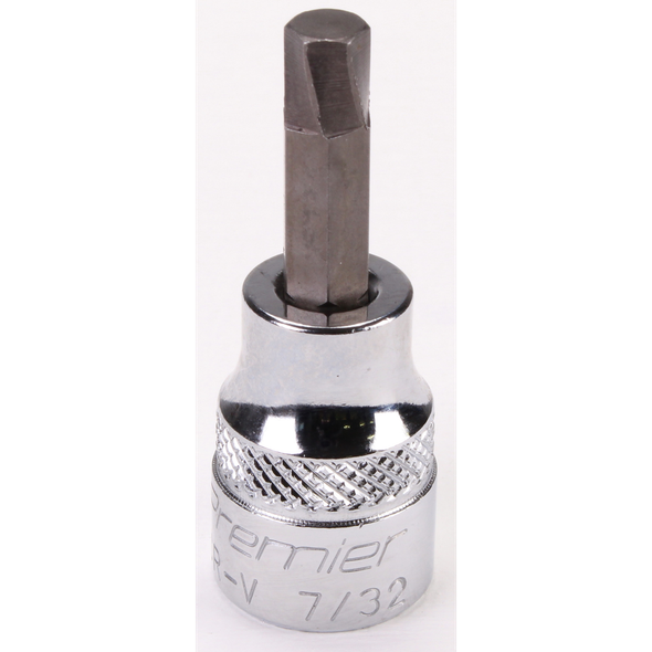 Sealey 3/8"Dr Hex Socket Bit (Lock-On) 7/32"
