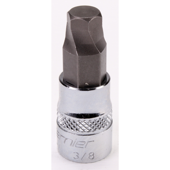 Sealey 3/8"Dr Hex Socket Bit (Lock-On) 3/8"